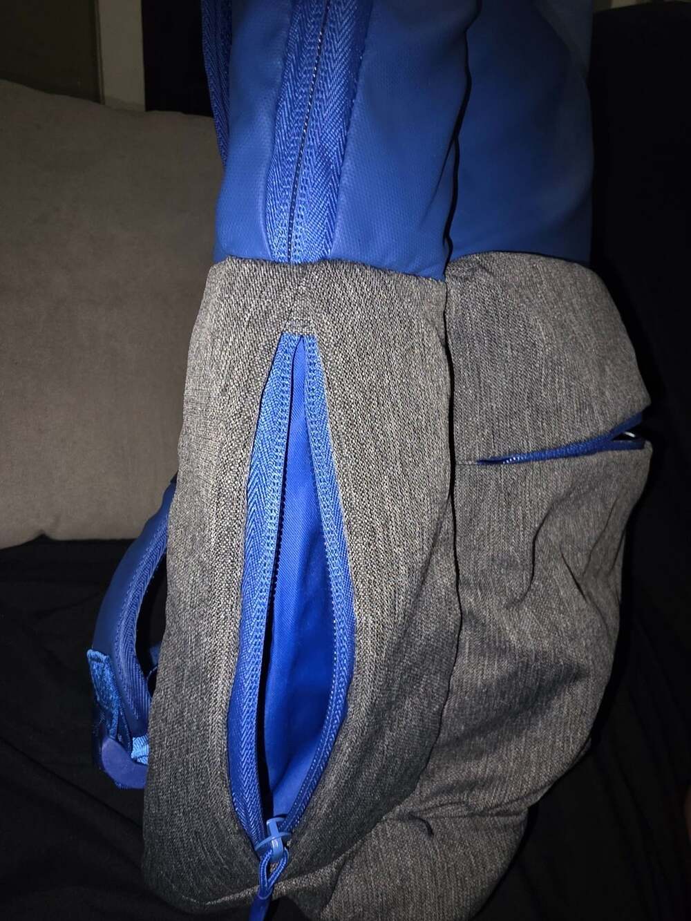 Jordan Blue Polyester Backpack Hyper Royal, - Picture 4 of 6